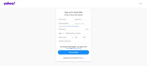 雅虎调整服务策略 中国大陆用户面临产品使用限制及电话号码选项变更